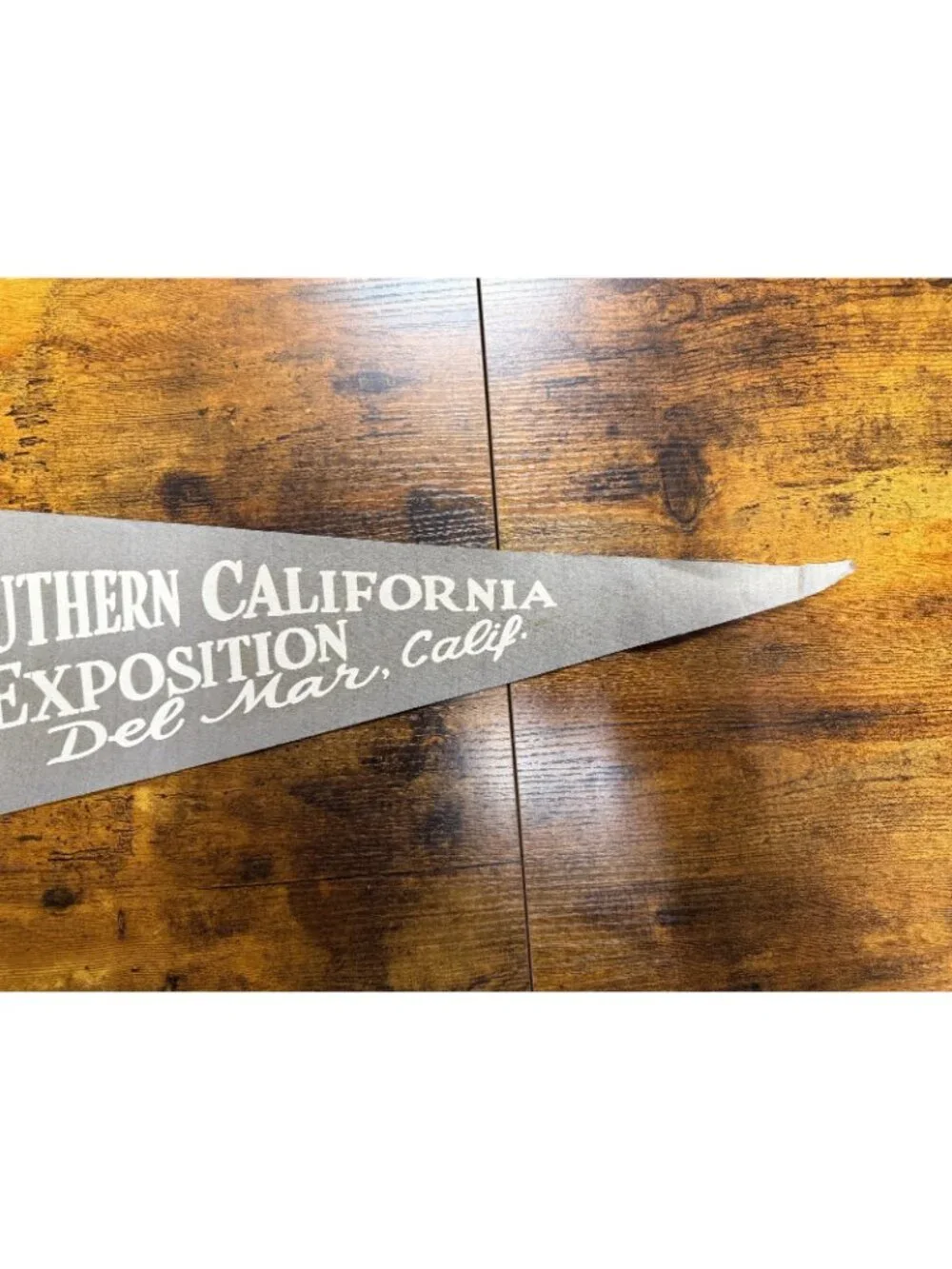 Vintage Southern California Exposition Del Mar, California pennant